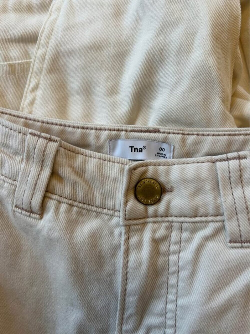 TNA carpenter greenwich pants sz 00 - Picture 3 of 5